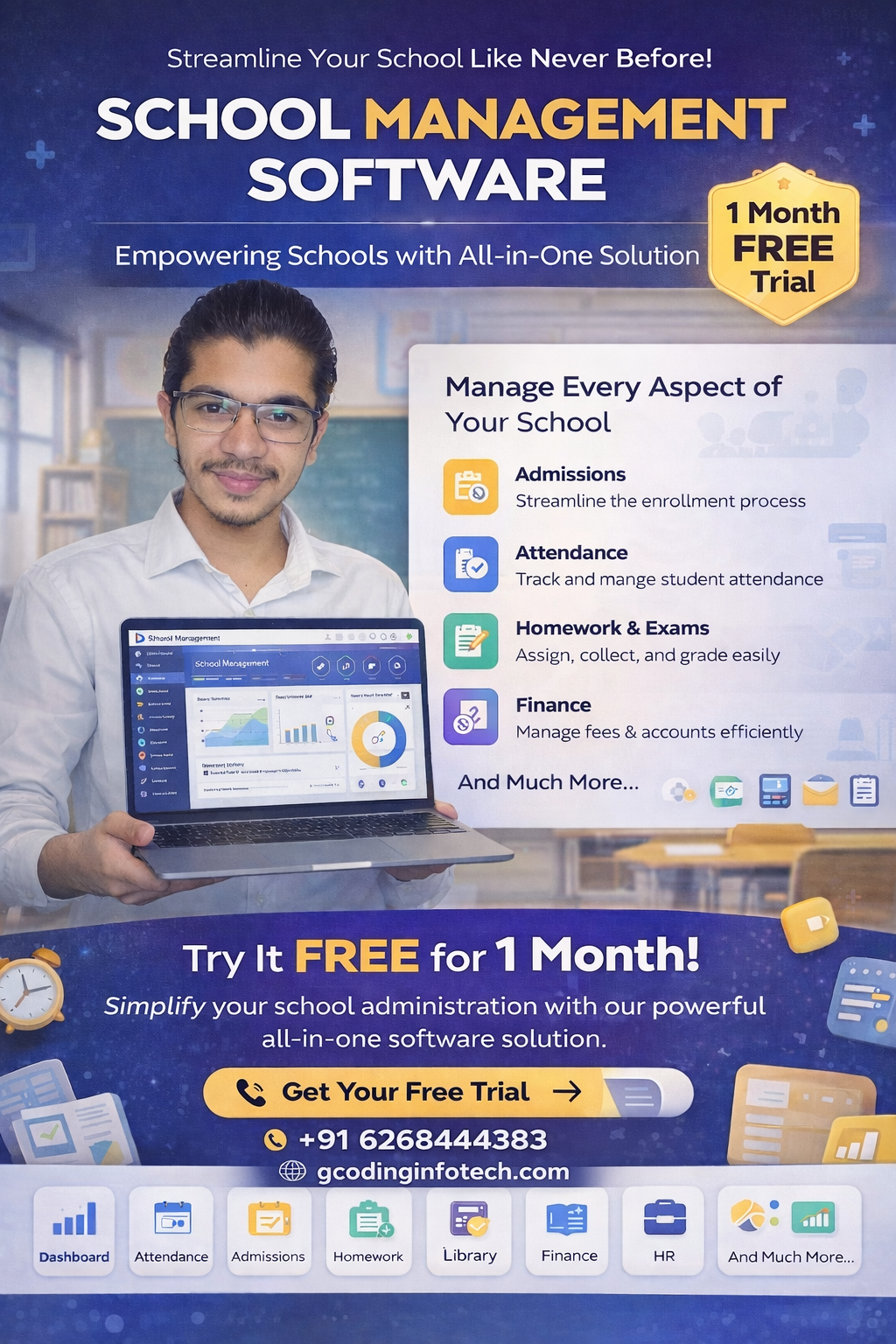 School Automation Software for Small and Medium Schools