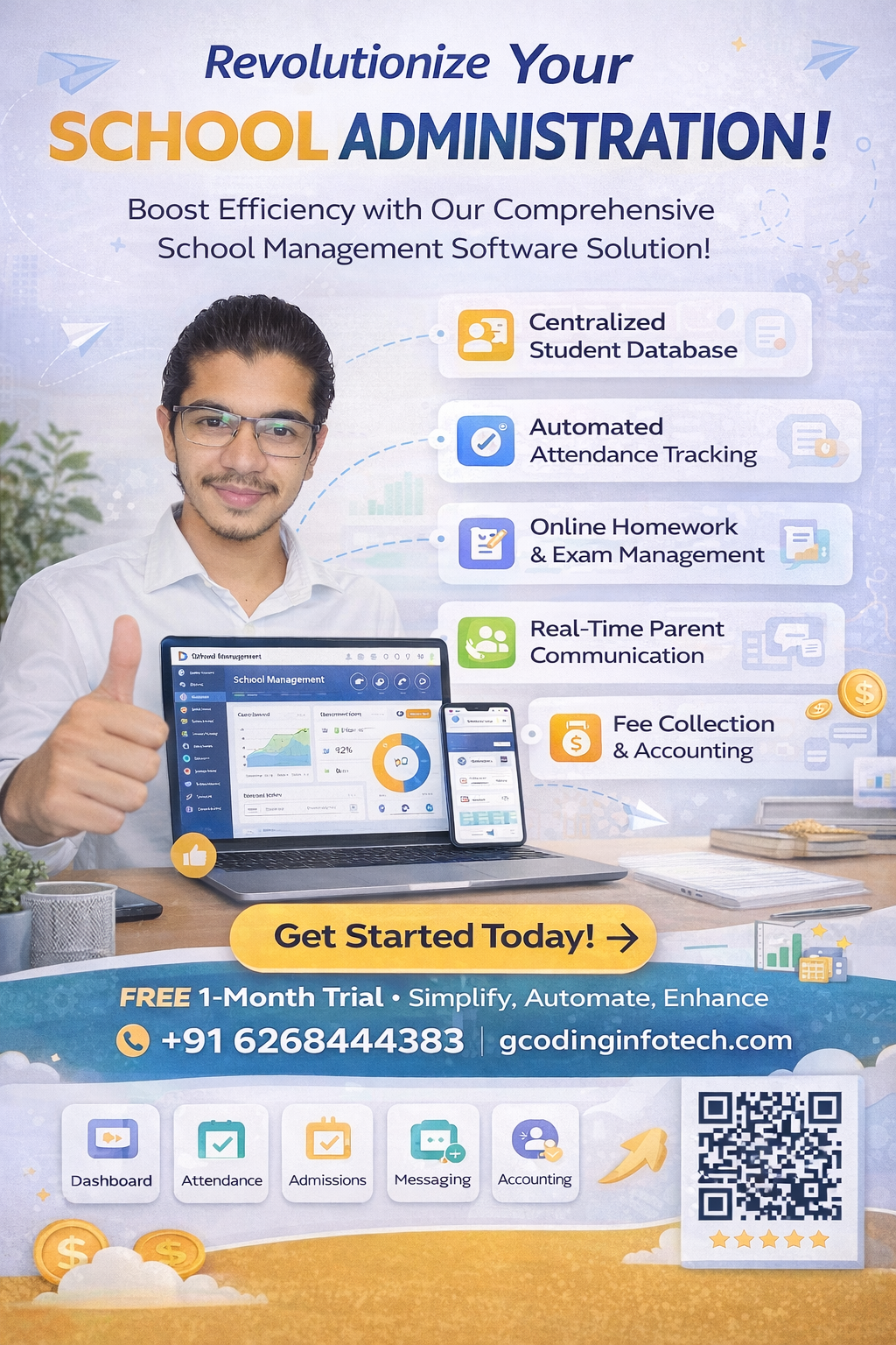 Smart School ERP Software for Digital Education
