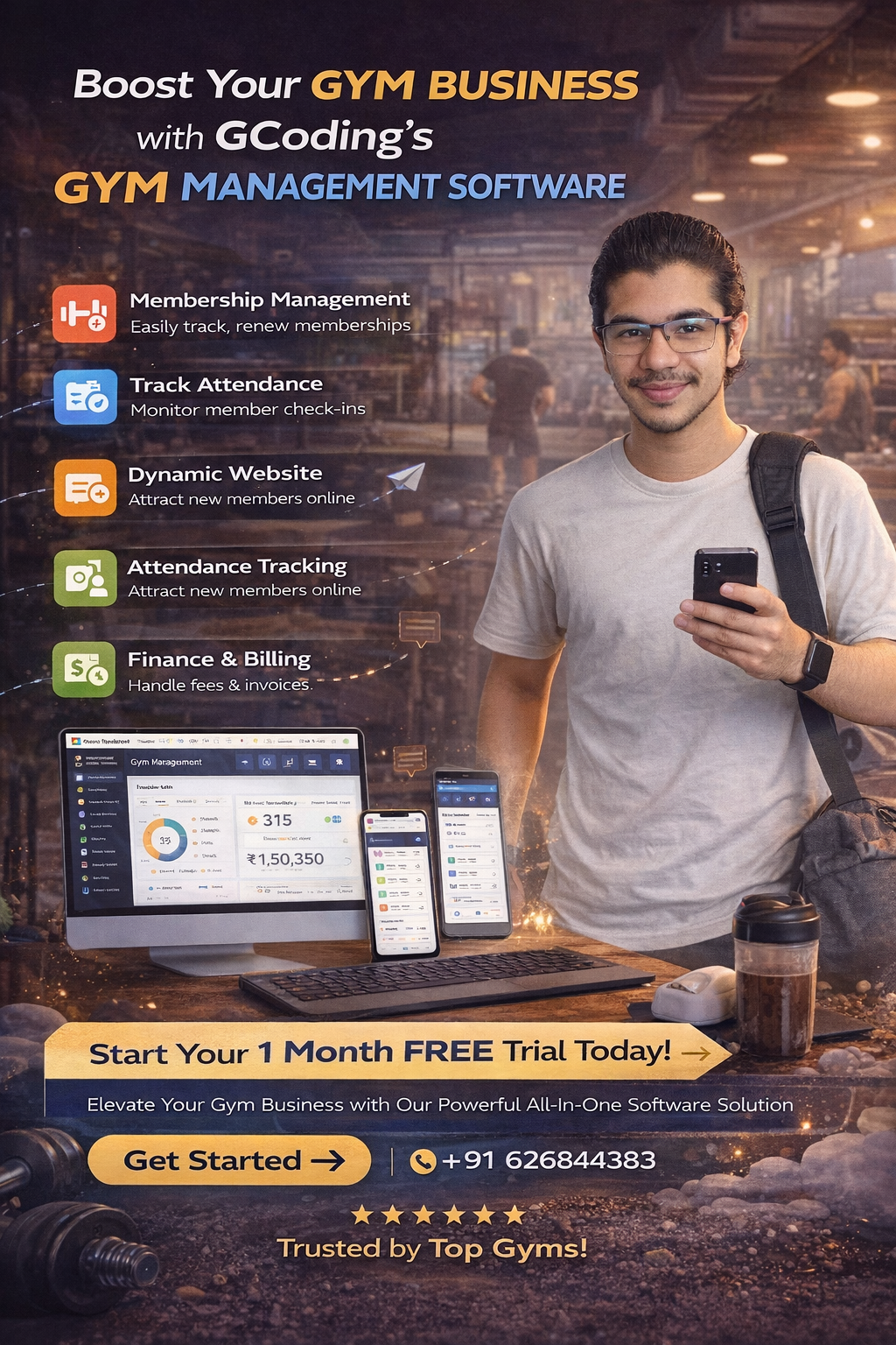 Best Gym Management System for Fitness Centers